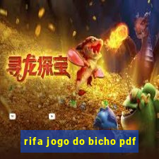 rifa jogo do bicho pdf